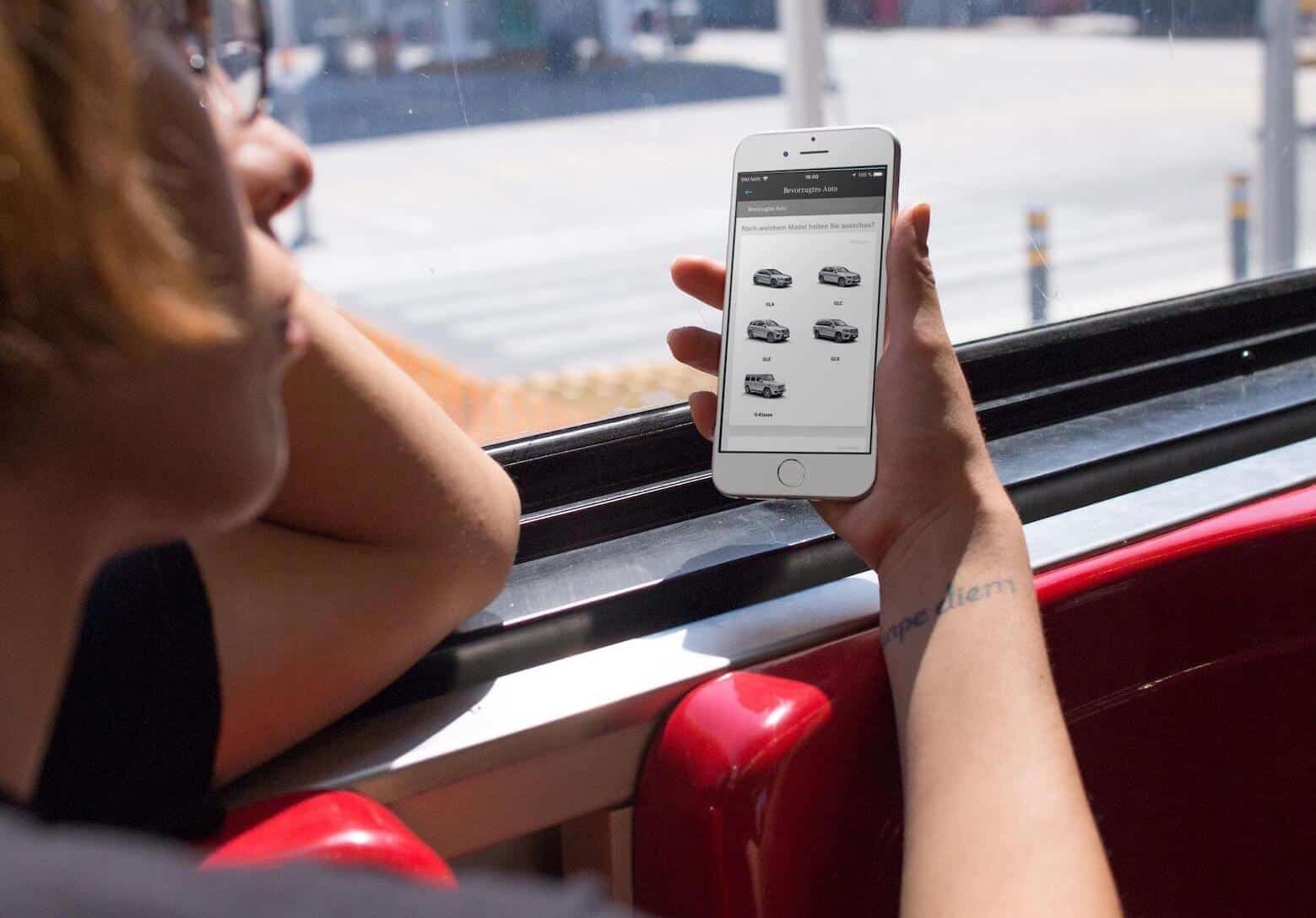 Daimler Trade-In App