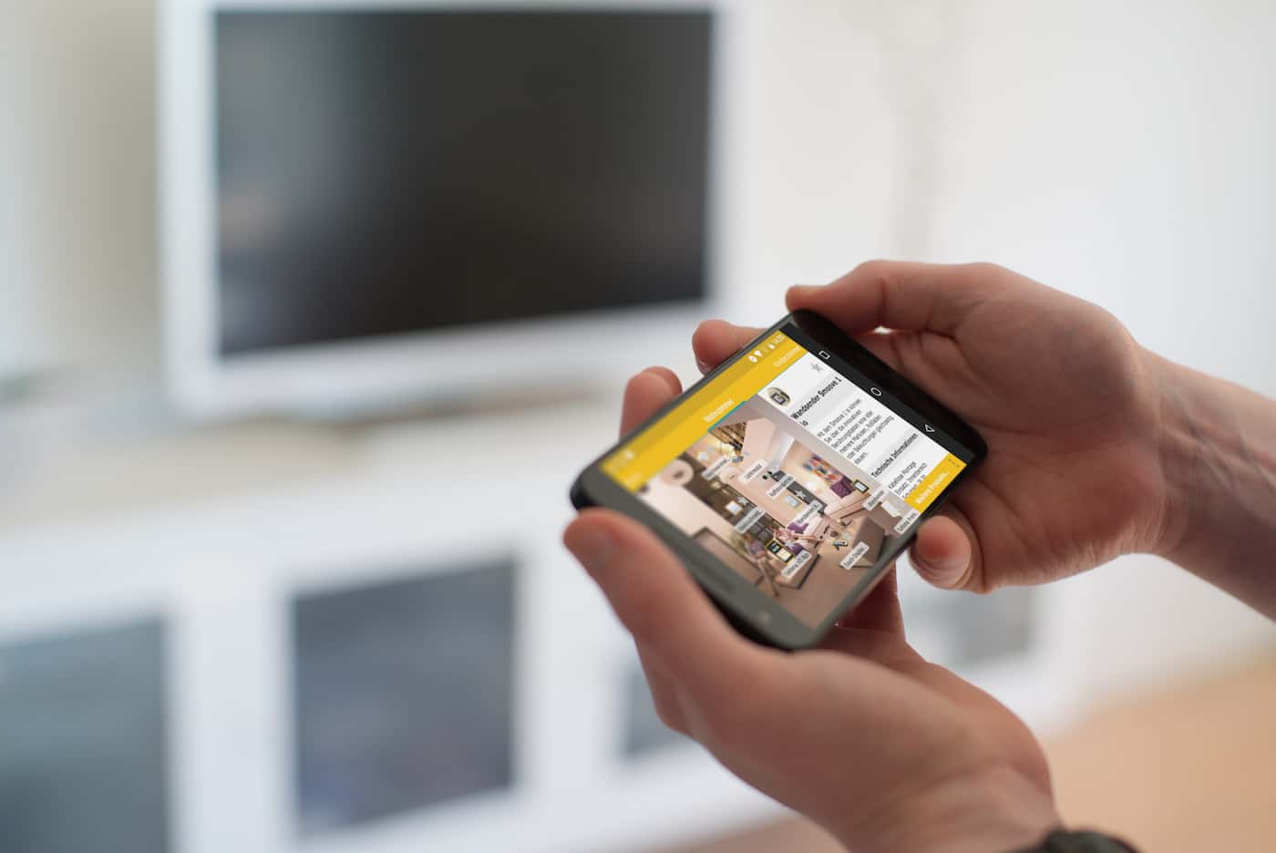 Somfy Smart Home in Hands